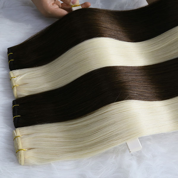 best machine weft human hair extensions