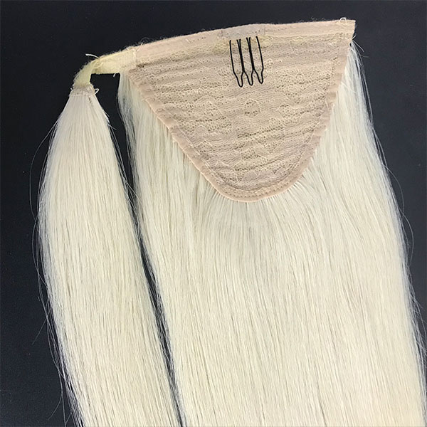 Human Hair Ponytail Extension