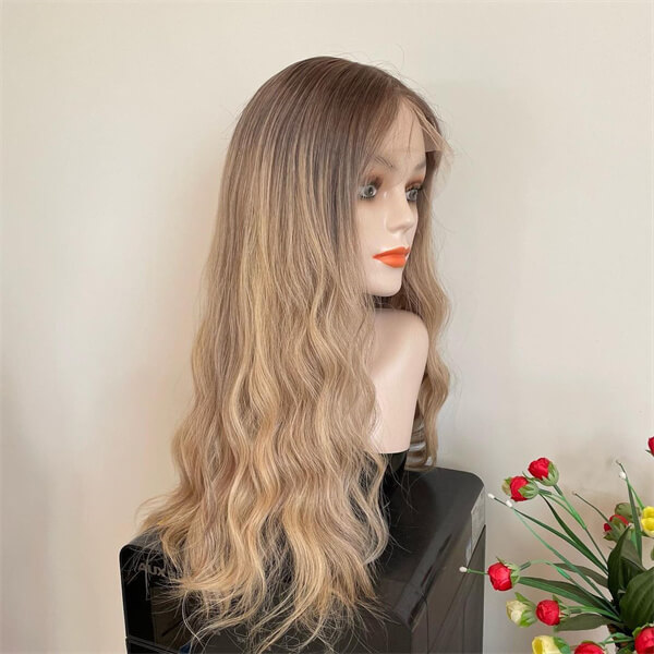 Wholesale Silk Top Lace Front Wigs Human Hair