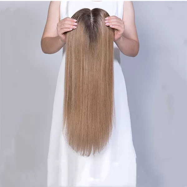 Silk Hair Topper Looks Natural